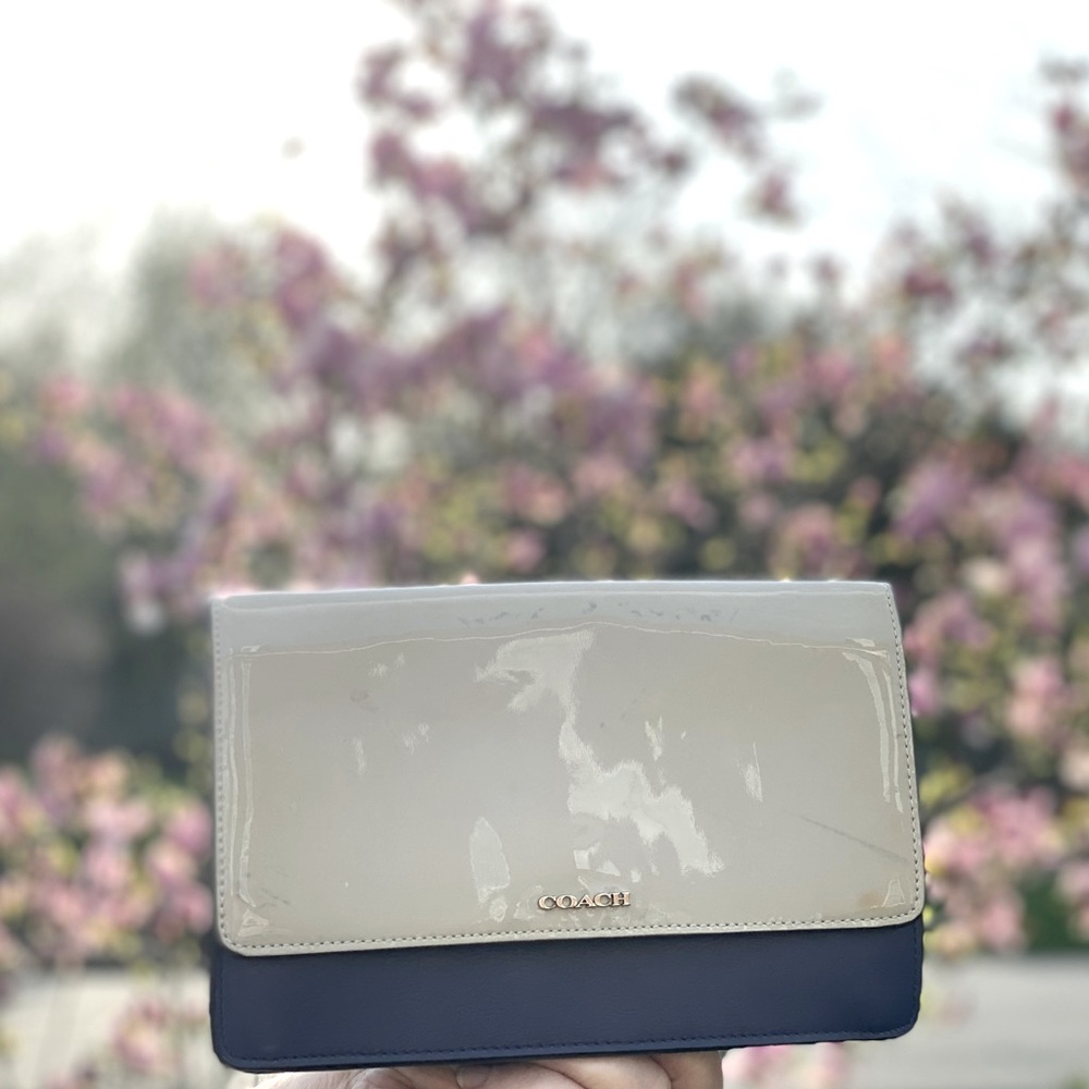 Coach Colorblock Crossbody or Clutch